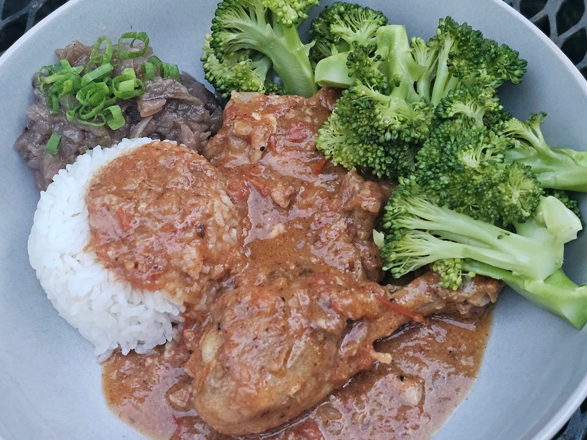 Spiced Cashew Chicken