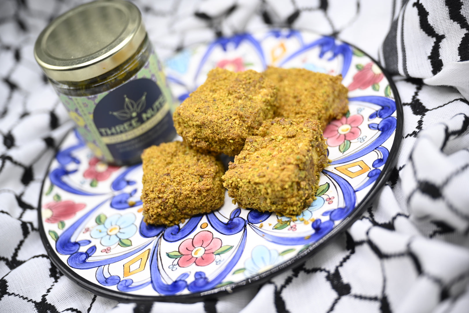 You Pistachio Me Encrusted Tofu