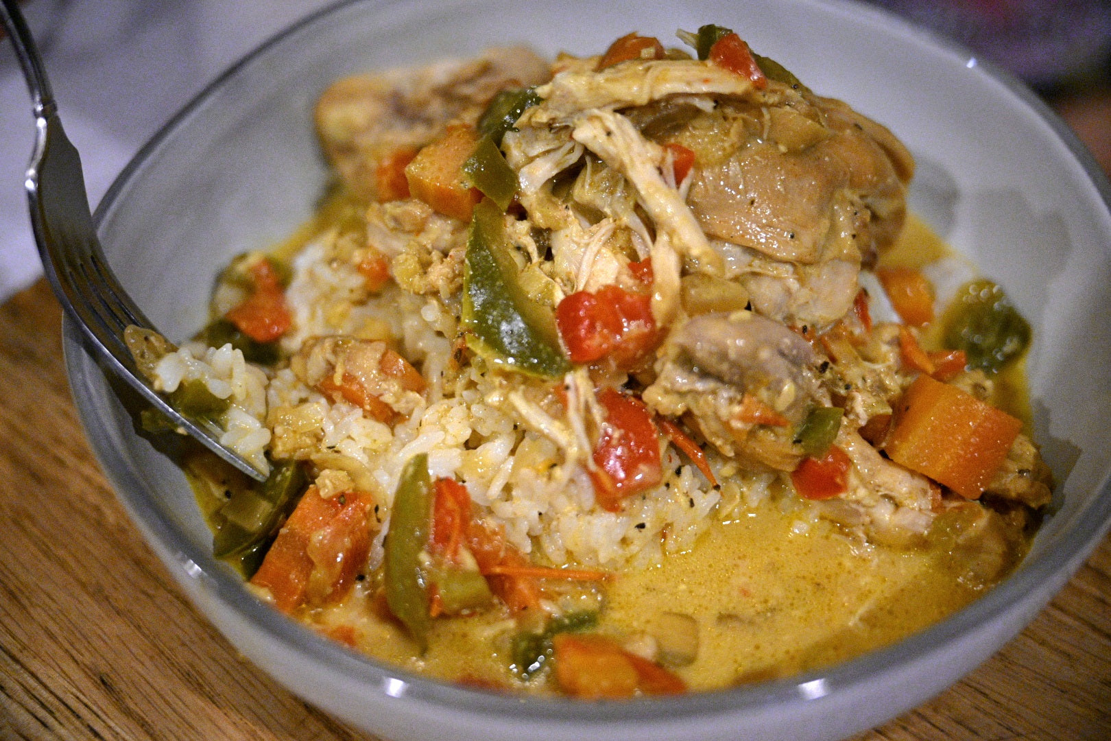 Little Umbrella Chicken Curry